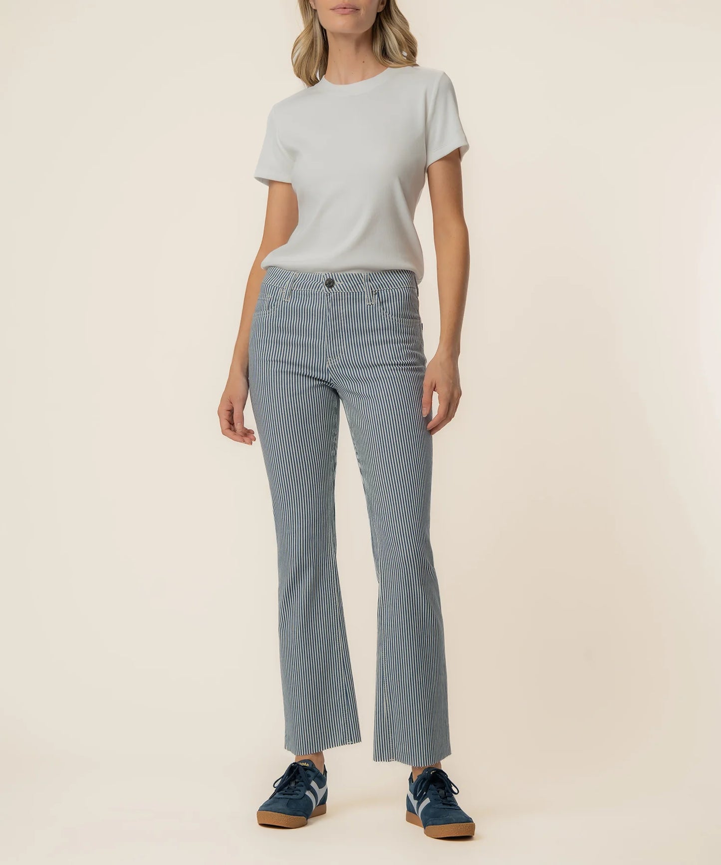 KUT from the Kloth Kelsey - Navy Stripe