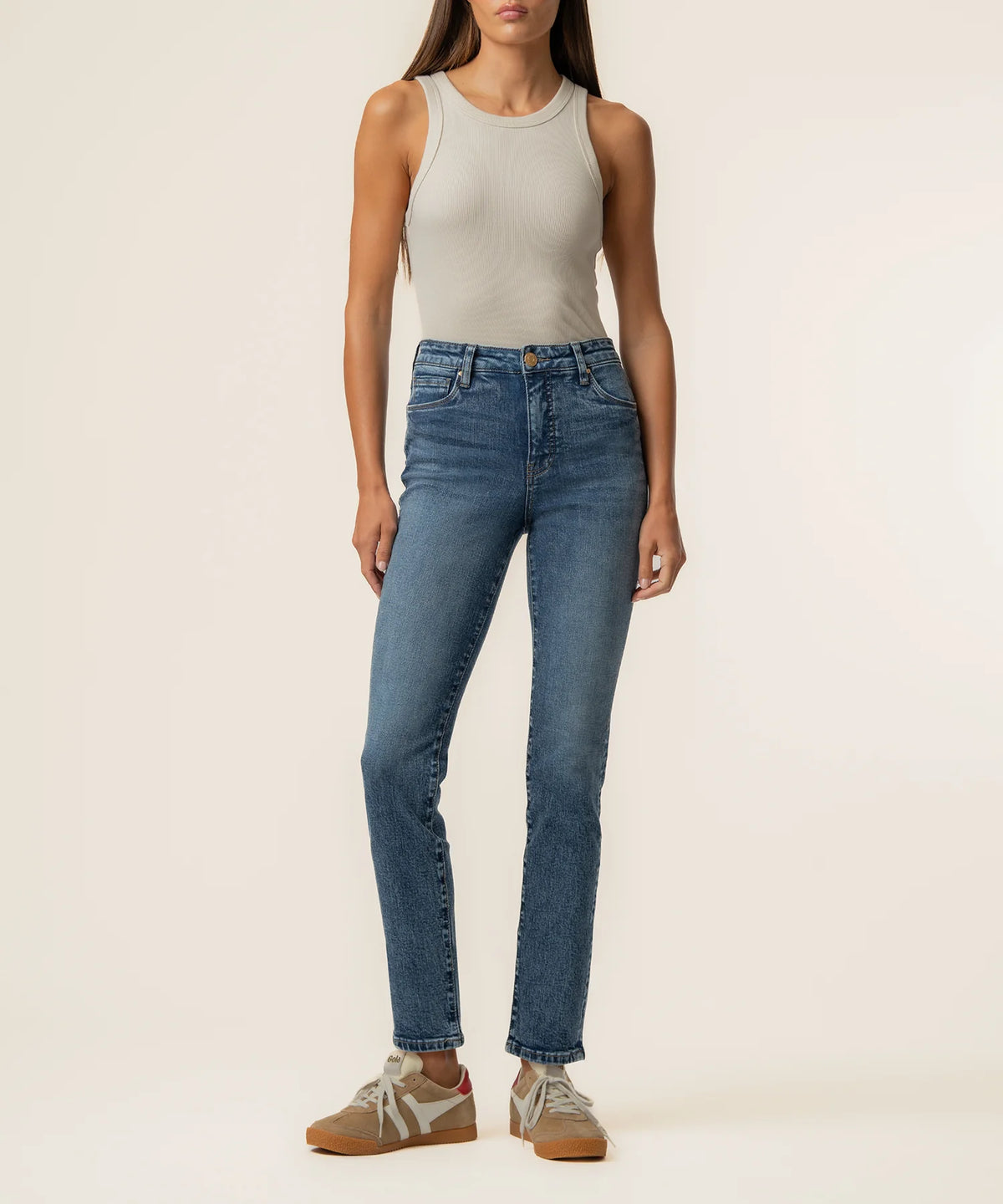 KUT from the Kloth Reese Straight Leg - Fresh Wash
