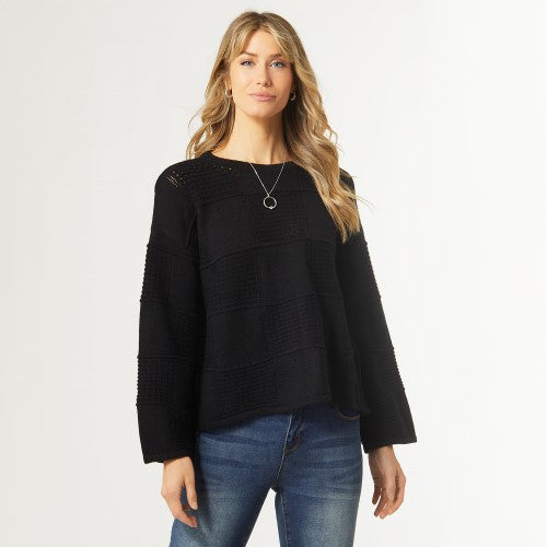 Kalani Long Sleeve Crew Neck Sweater