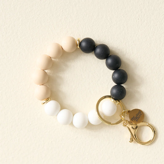 Hands-Free Beaded Keychain Wristlet - Keep It Classy