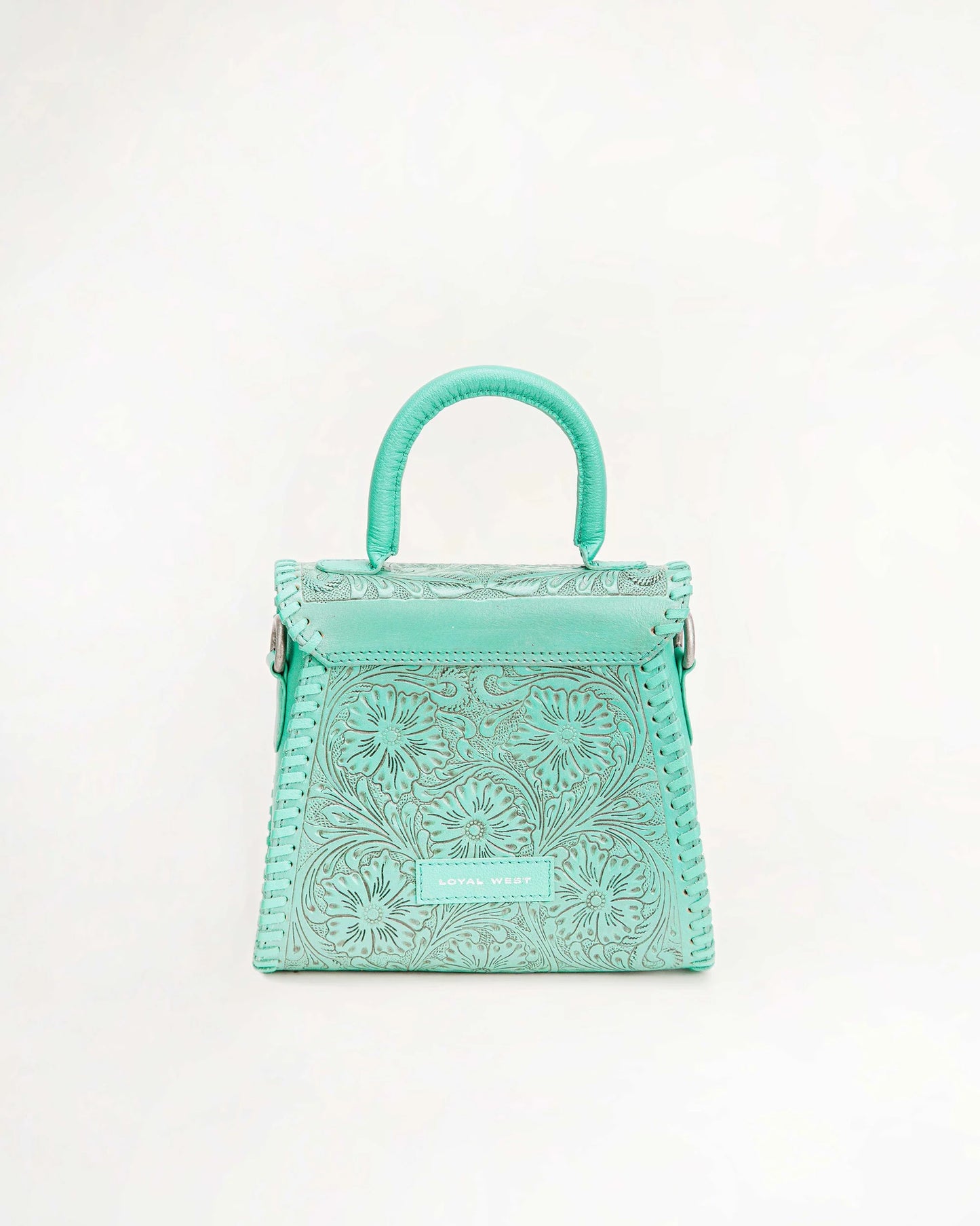 Loyal West Luxury Handbags: Leon Mini Handle Purse