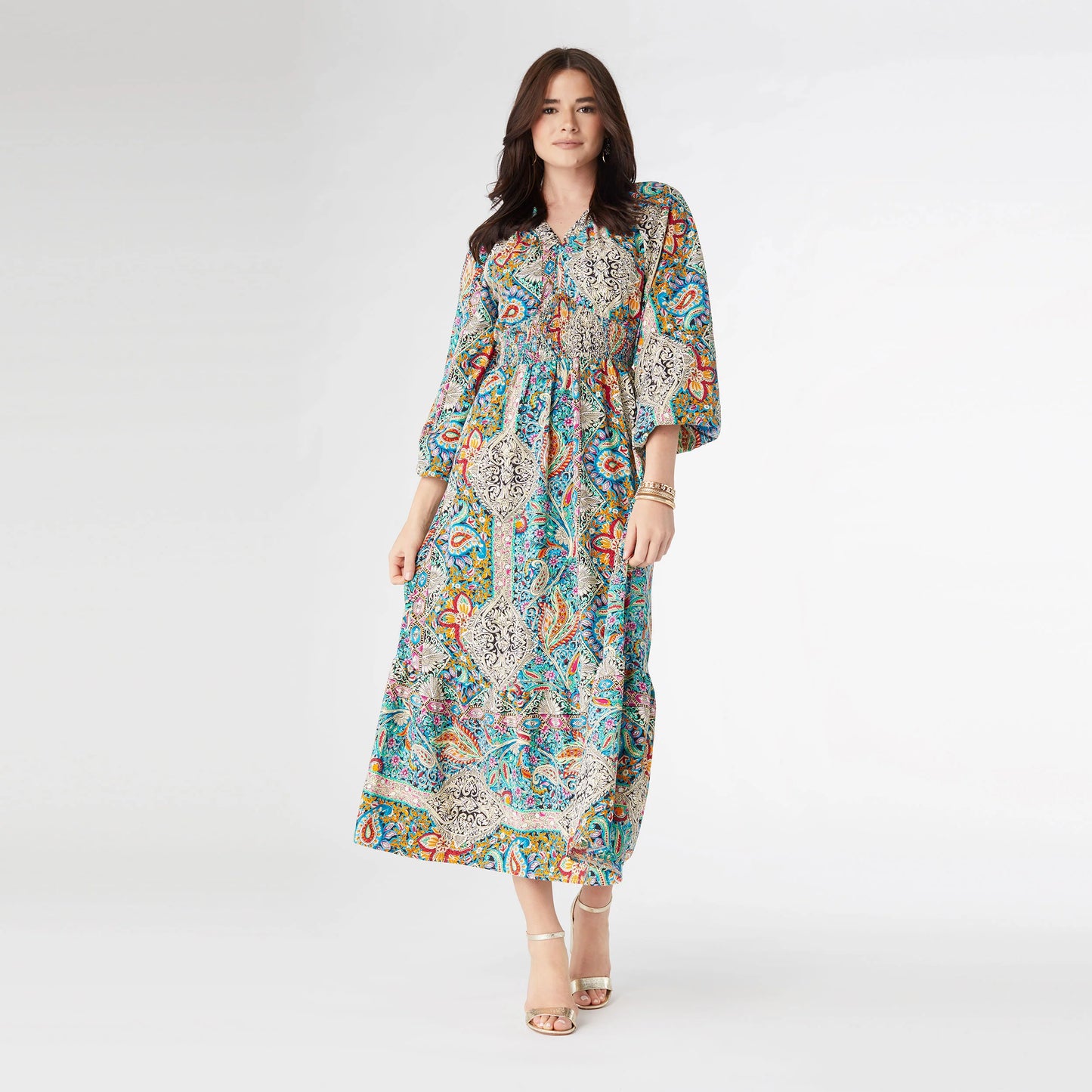 Lotus Maxi Dress