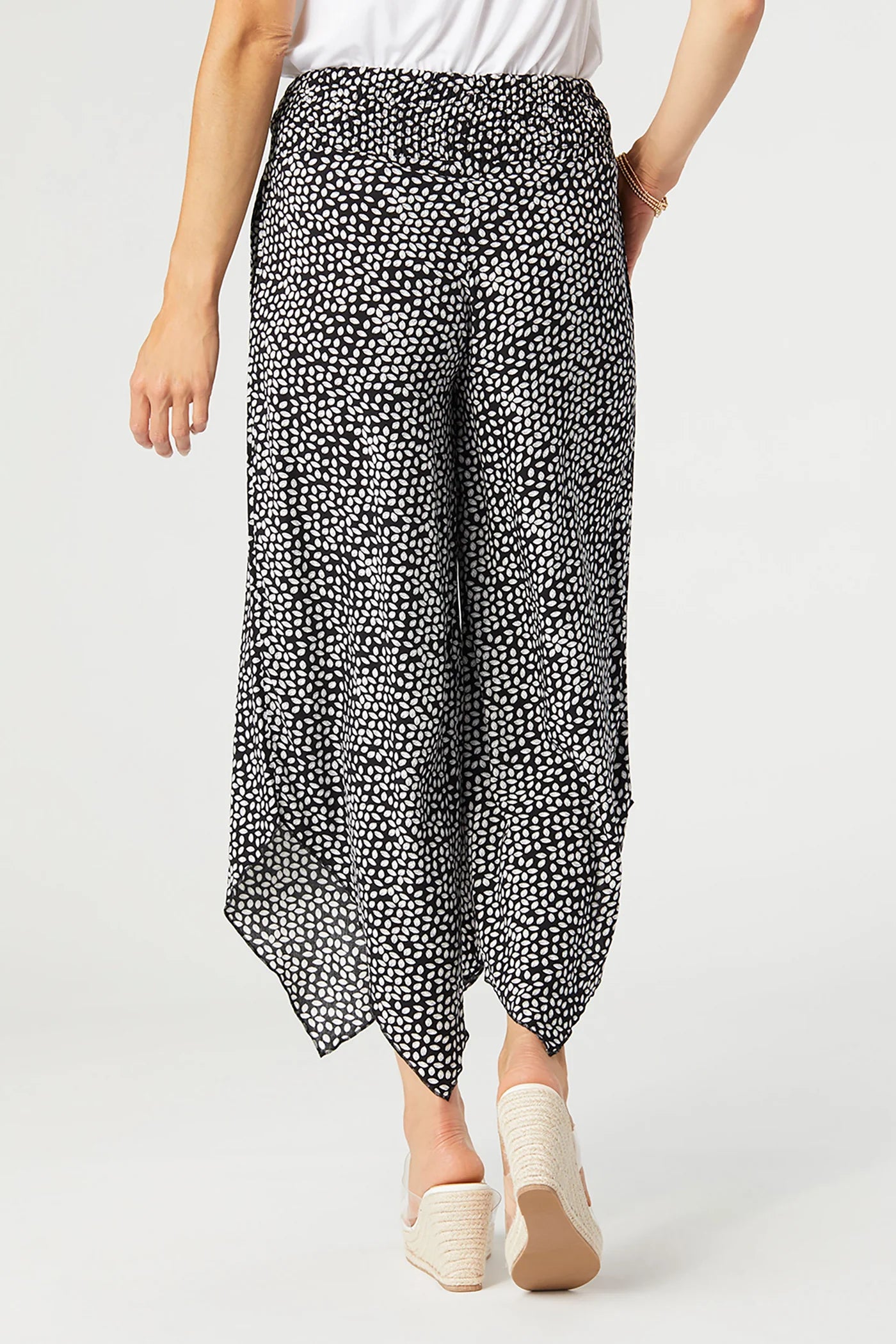 Madison Flowy Side Slit Pant