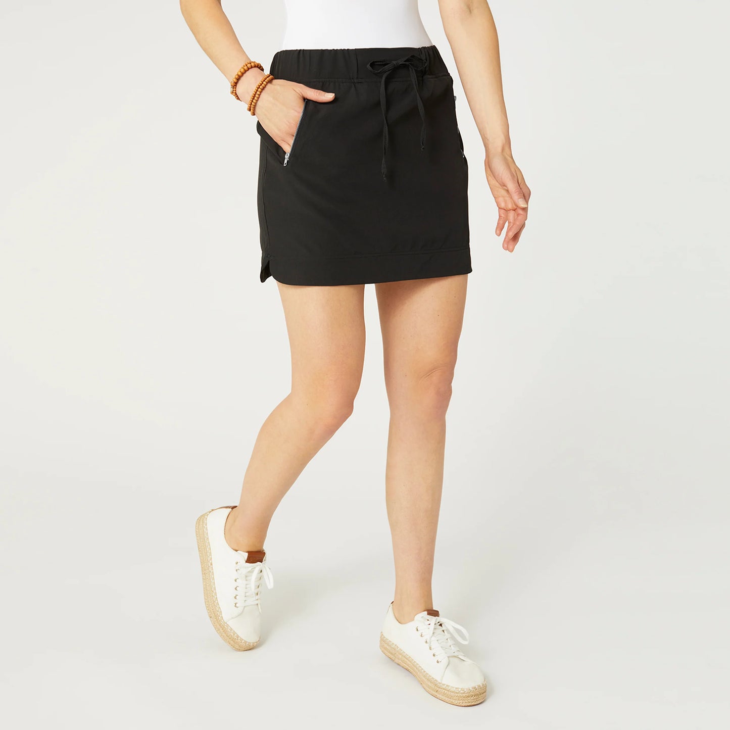 Norah Skort with Zipper Pocket