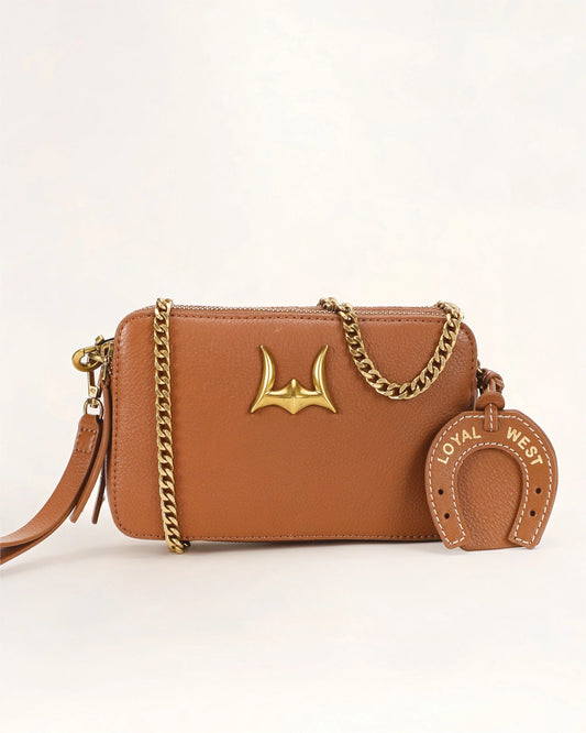 Loyal West Luxury Handbags: Shell Mini Purse