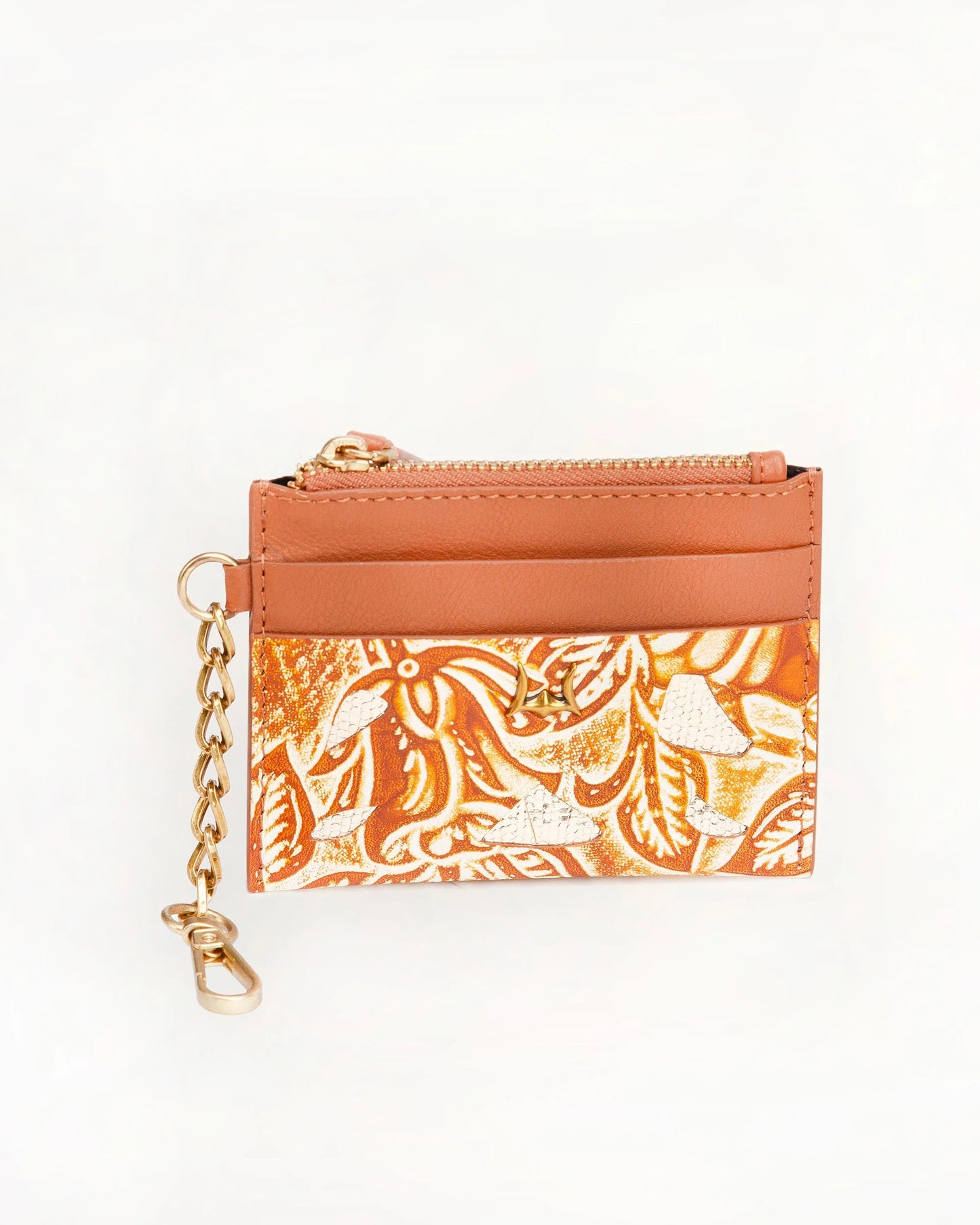 Loyal West Luxury Handbags: Shell Credit Card Holder