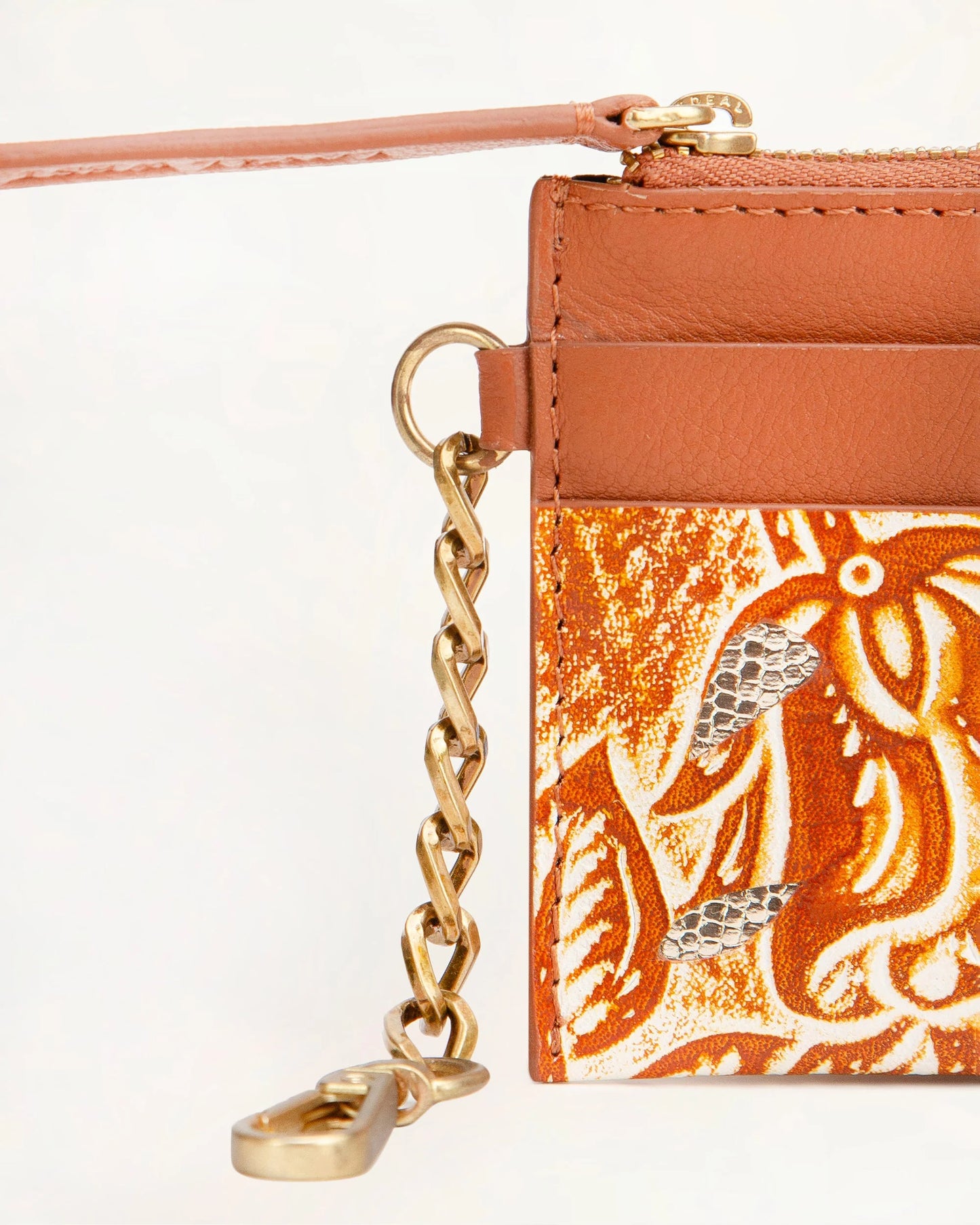 Loyal West Luxury Handbags: Shell Credit Card Holder