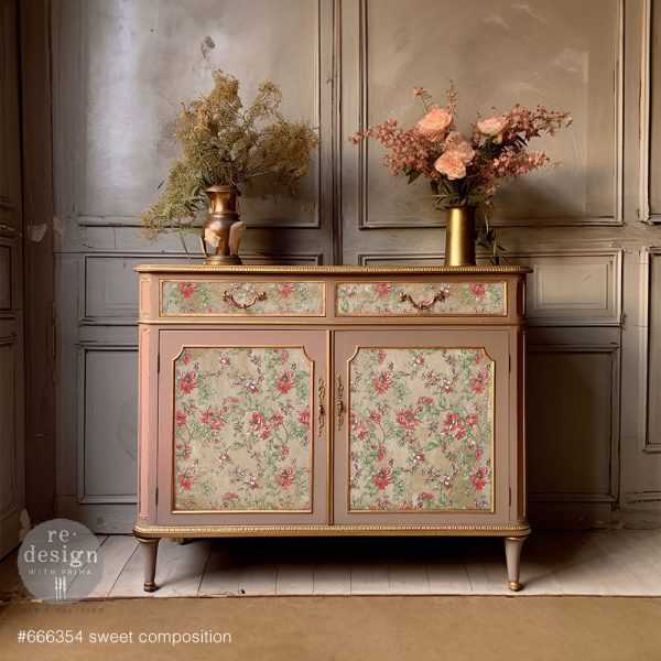 reDesign with Prima A1 Decoupage Fiber - Sweet Composition – Linden Sky ...