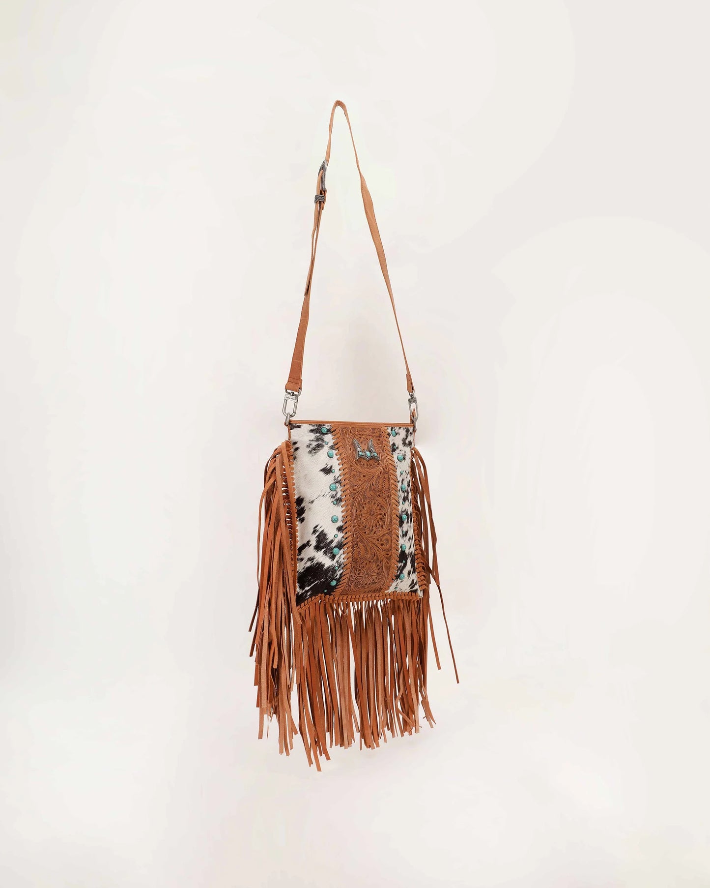 Loyal West Luxury Handbags: Tucson Cowhide Tassel Bag