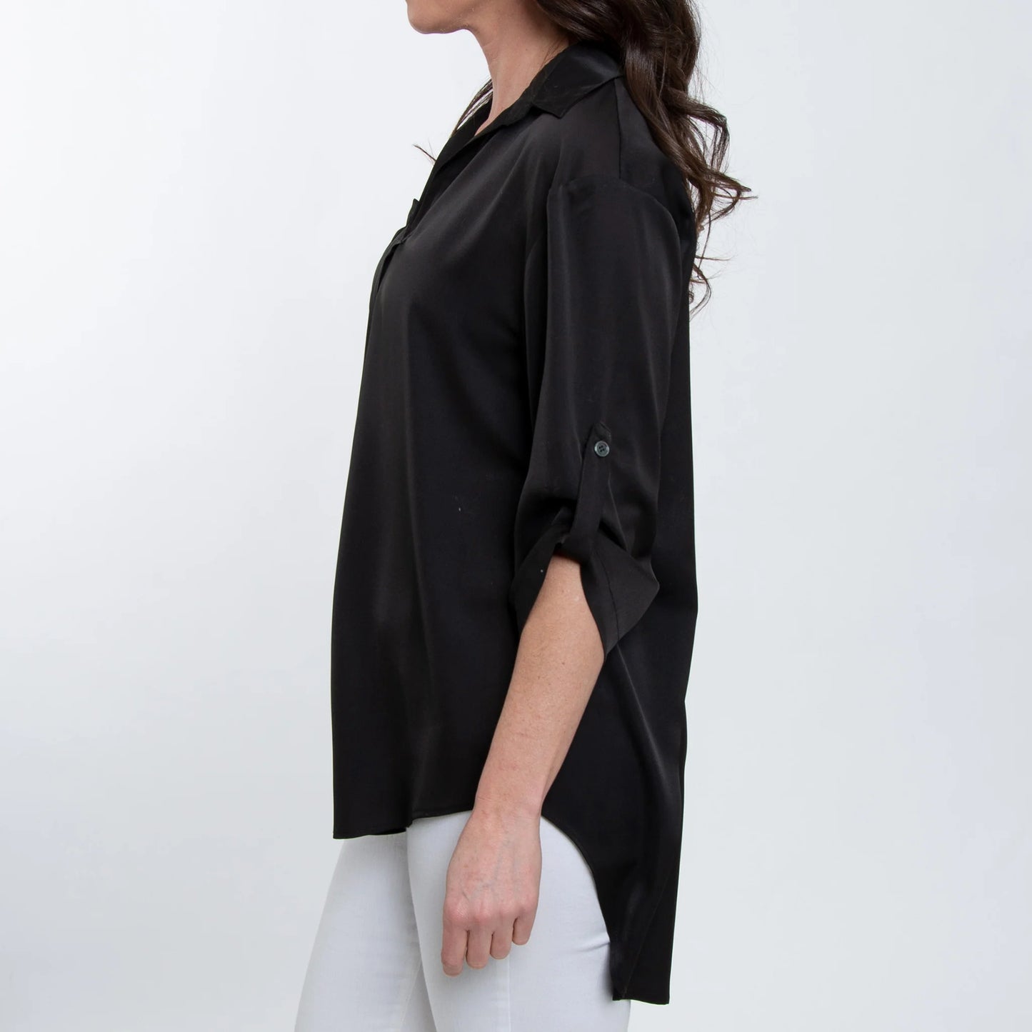 Amaris Collared Relaxed Fit Blouse