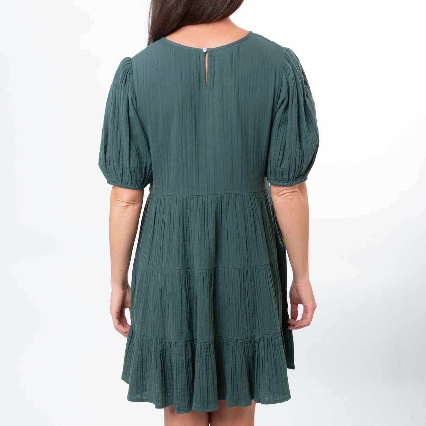 Arissa Short Sleeve Tiered Dress