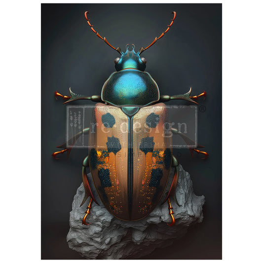 reDesign with Prima Decor A1 Decoupage Fiber Paper - Brassscarab