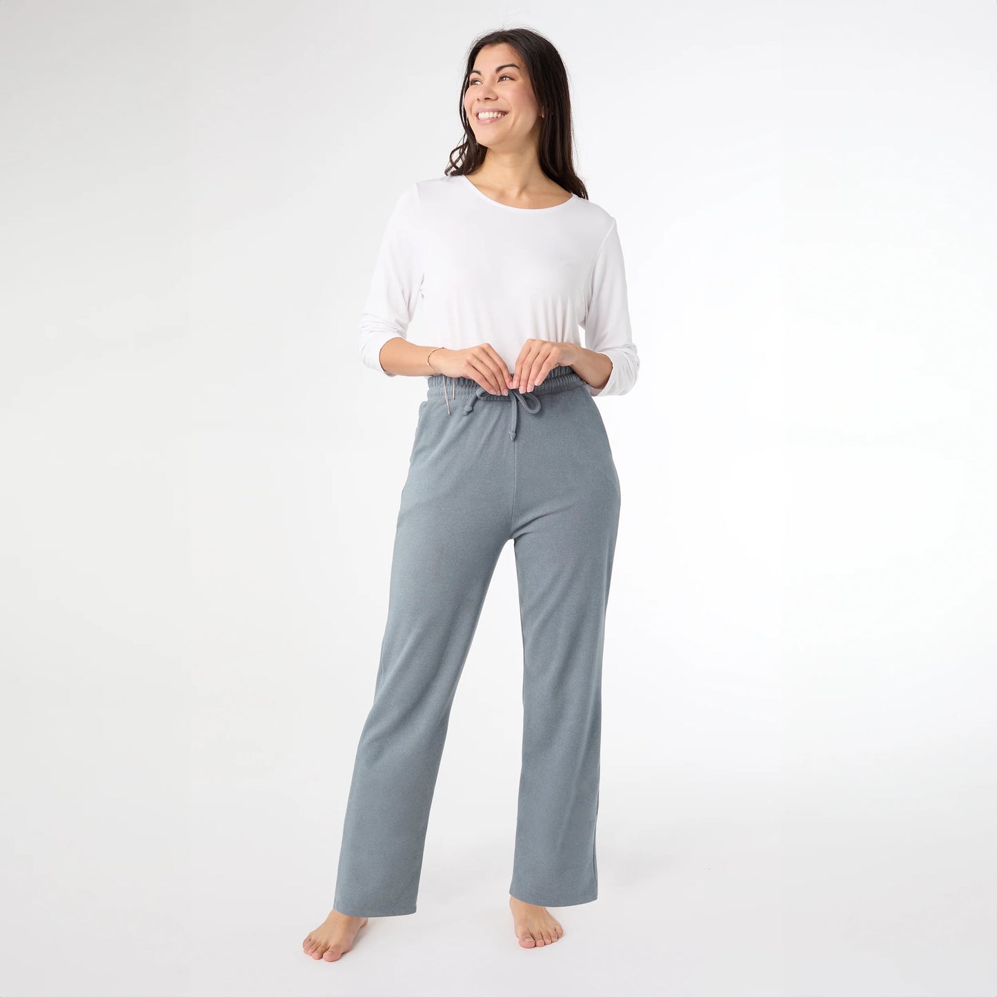 Weekend Brushed Wide Leg Pant