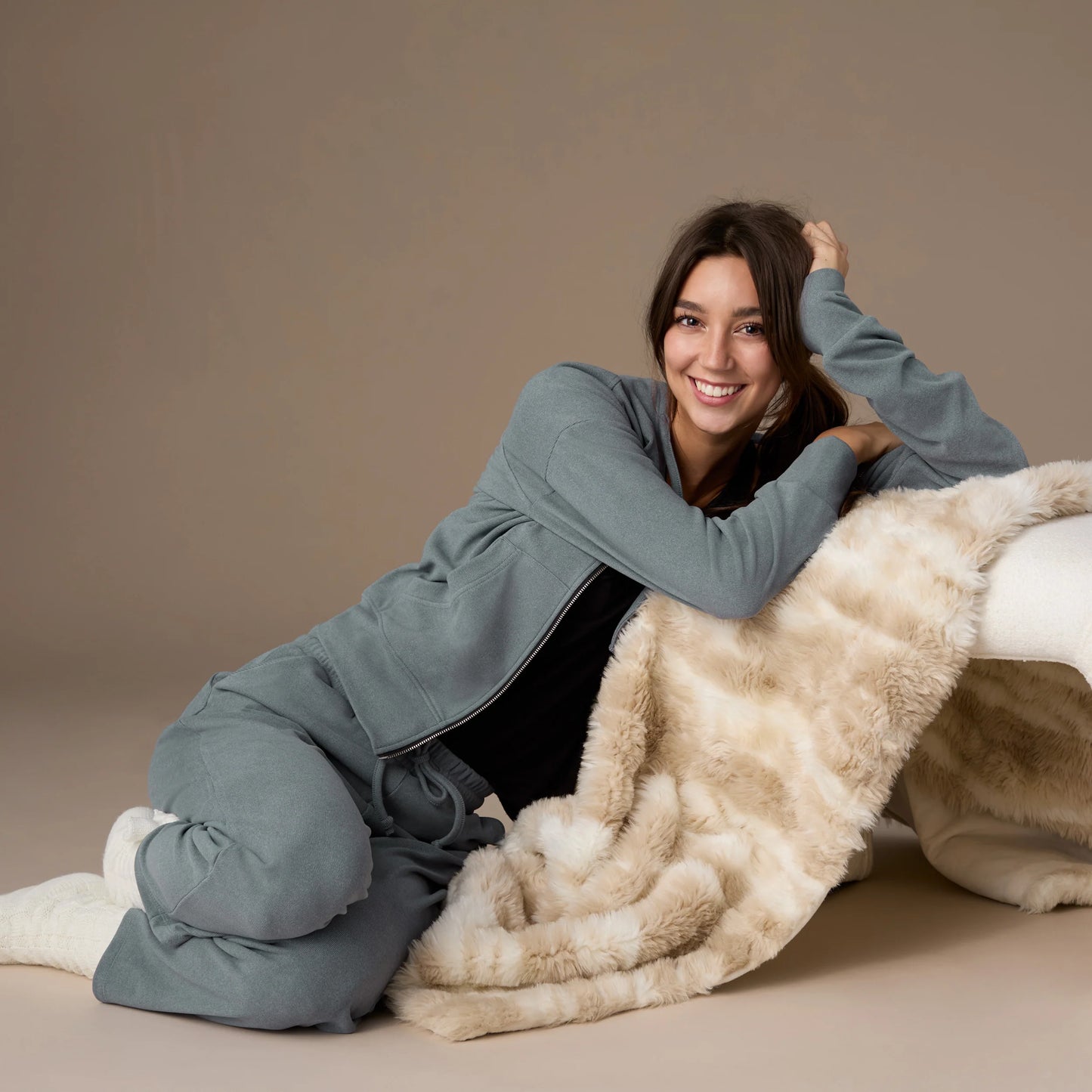 Weekend Brushed Wide Leg Pant