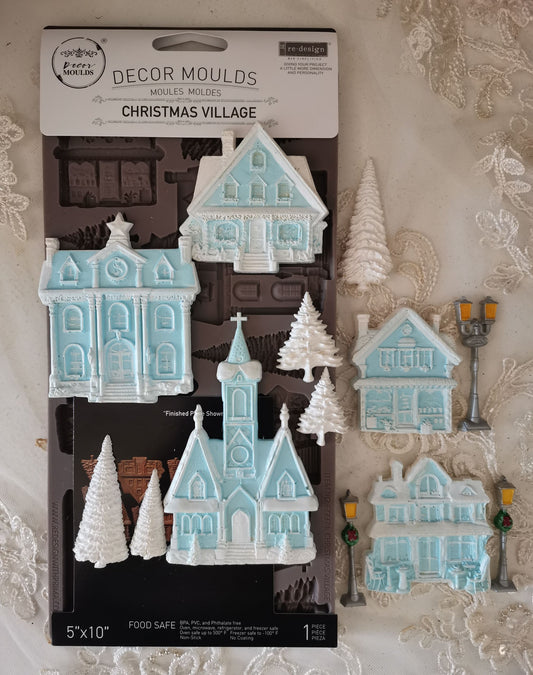 reDesign with Prima Decor Moulds® - Christmas Village
