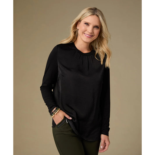 Dylane Mock Neck Top