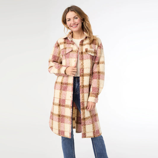 Ella Colorblock Shacket