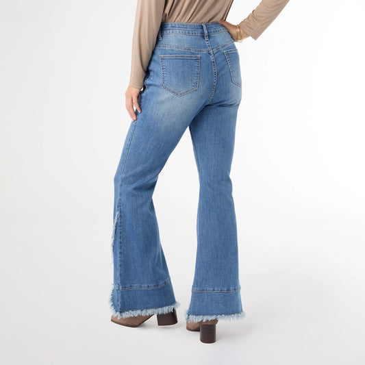 Bambu Soft Flare with Crossover Fringe