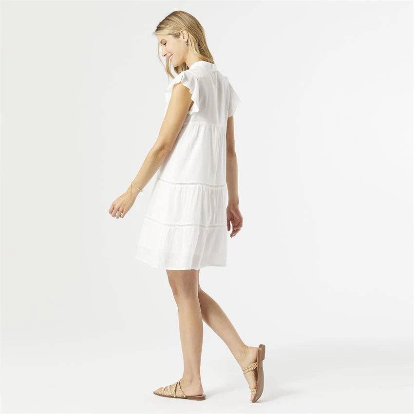 Boutique Sleeve Dress Sky Linden Cap – Freida Ruffle