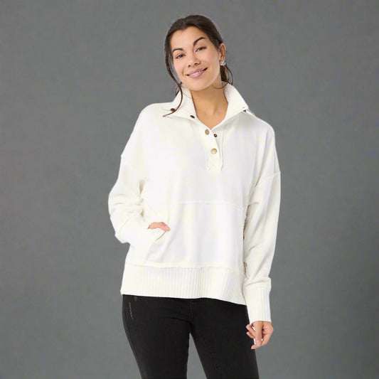 Jayleen Pouch Pocket Sweatshirt