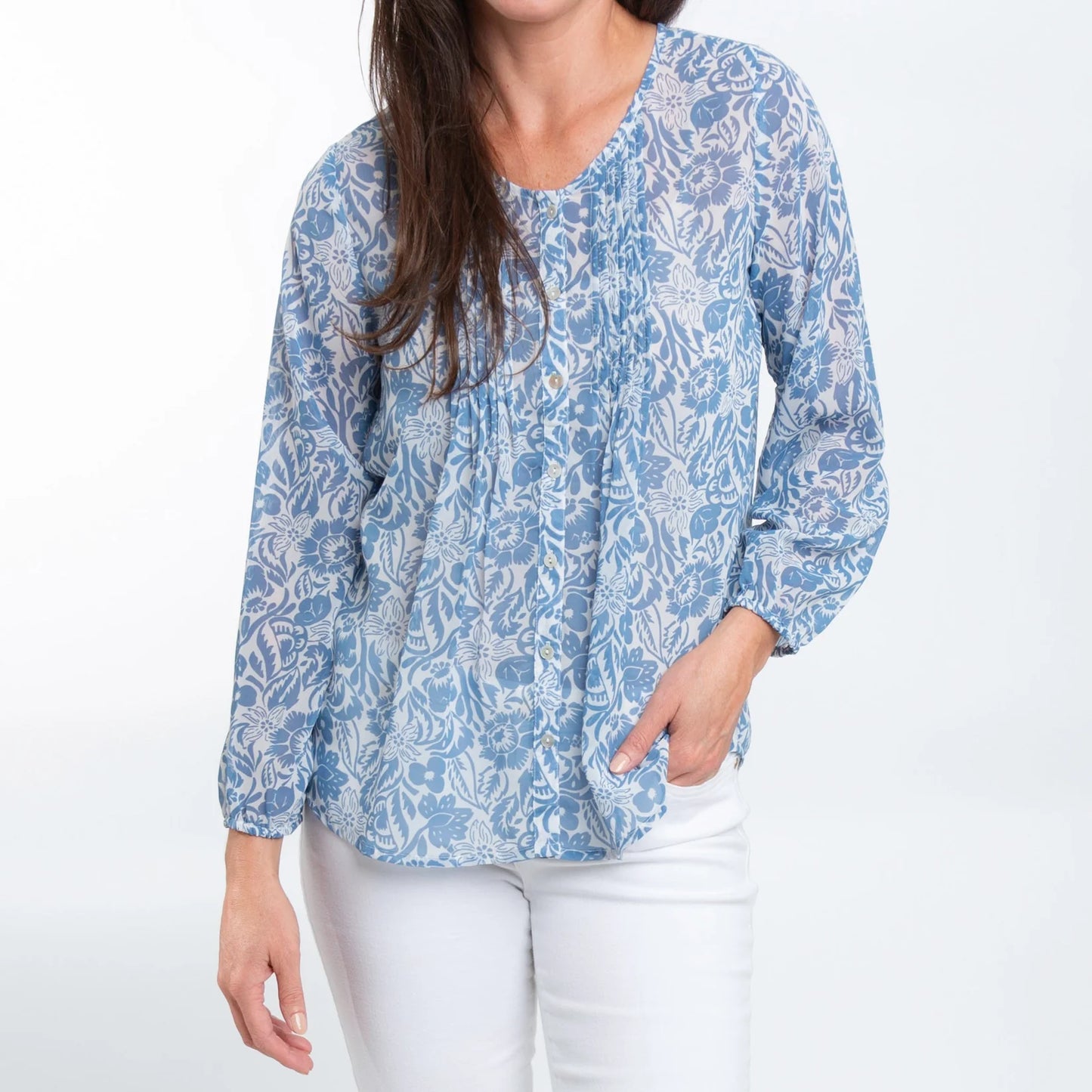 Joanna Pintuck Blouse