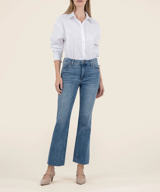 KUT from the Kloth Kelsey High Rise - Raw Hem