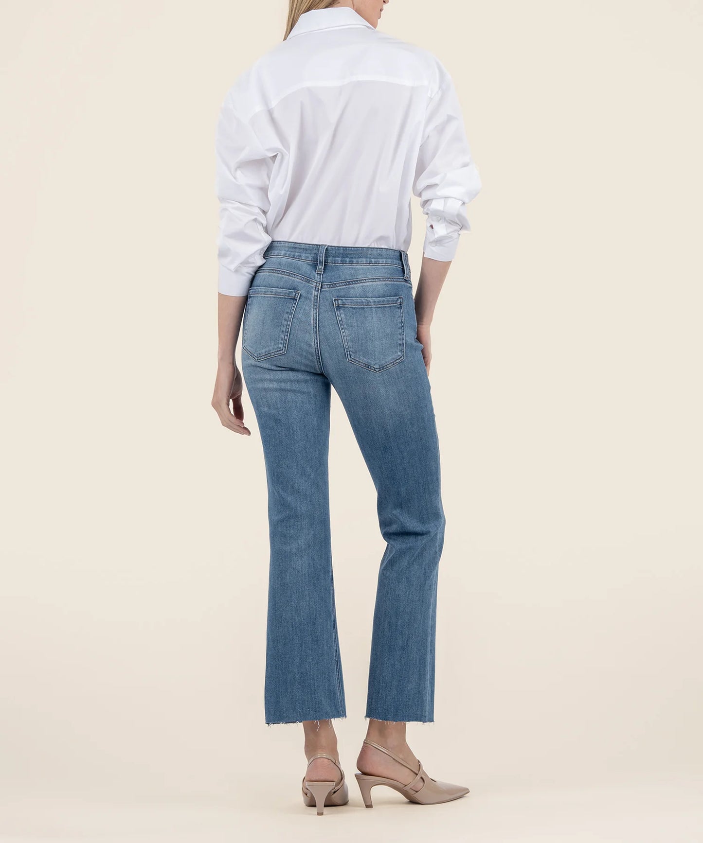 KUT from the Kloth Kelsey High Rise - Raw Hem