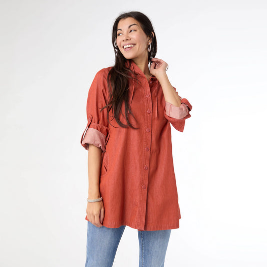 Maddie Hooded Tunic
