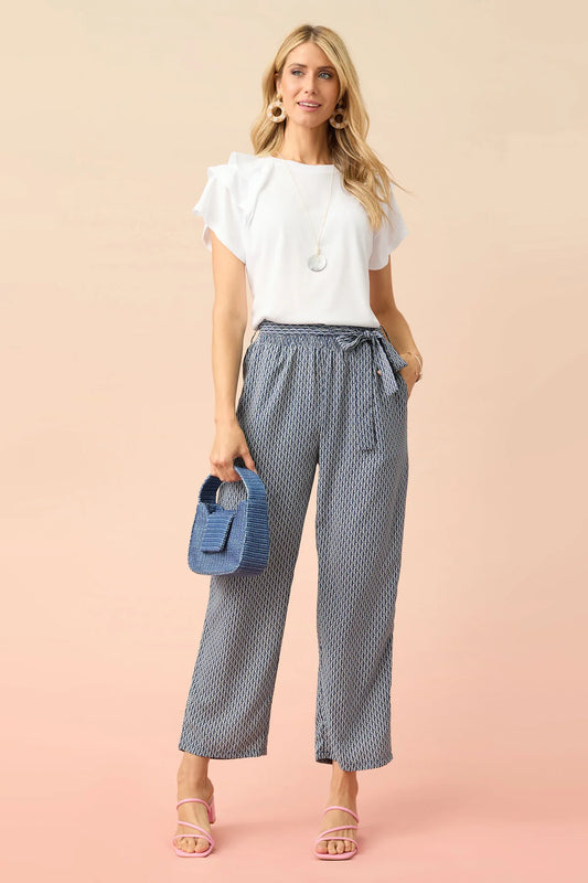Sarina Cinched Pant with Front Tie