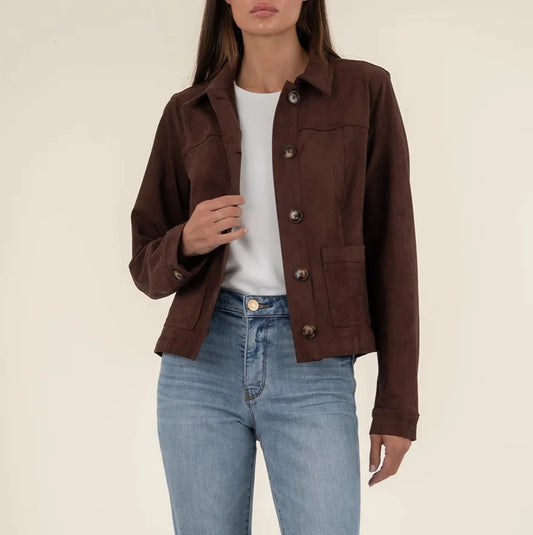 KUT from the Kloth - Matilda Crop Trucker Jacket