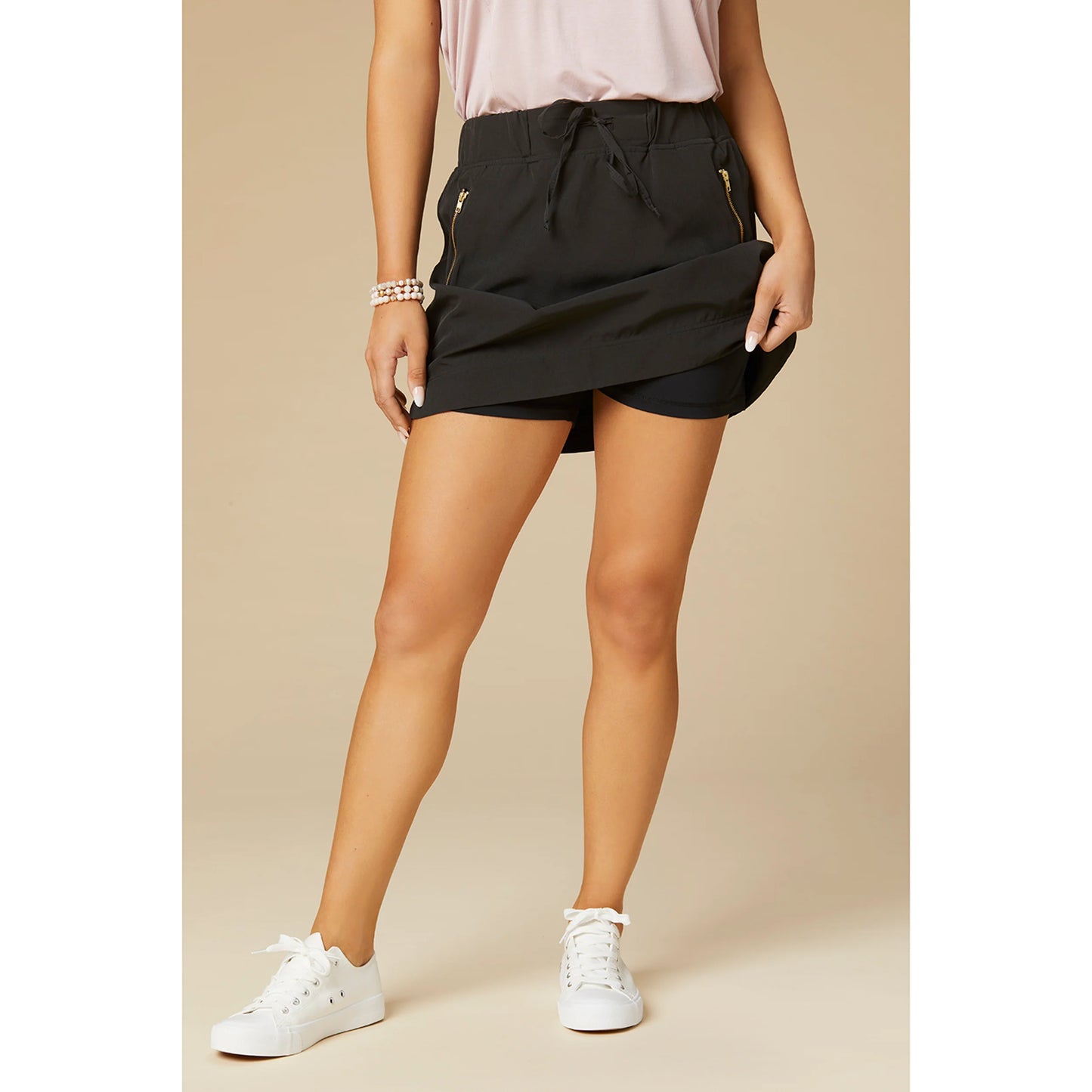 Norah Skort with Zipper Pocket