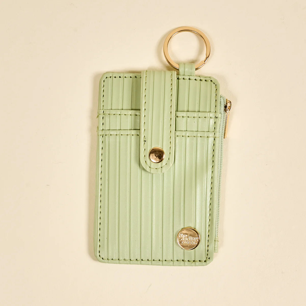 The Darling Effect: Keychain Wallet - Ripple Ridge Sage