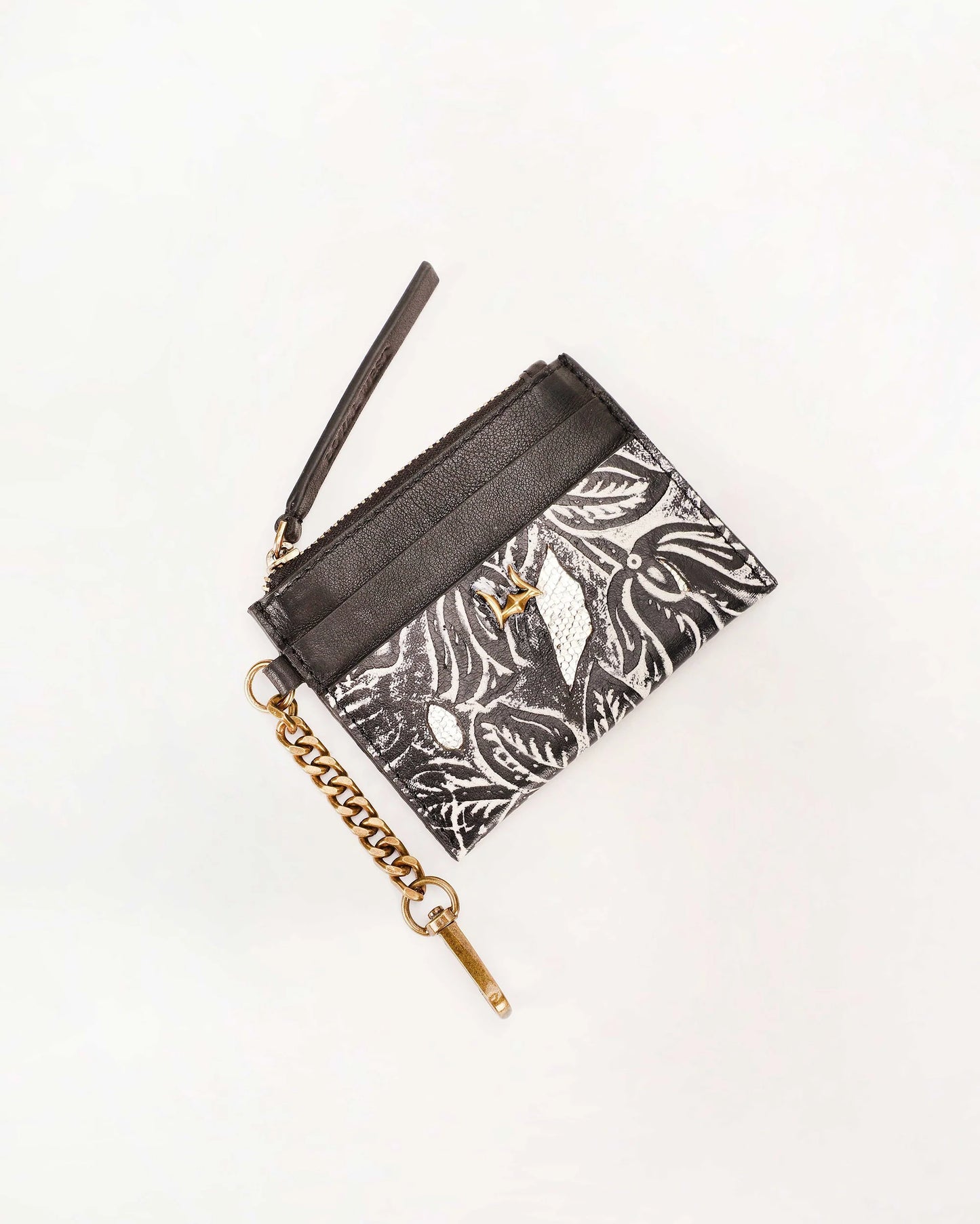 Loyal West Luxury Handbags: Shell Credit Card Holder