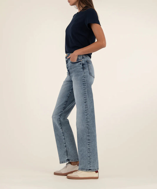 KUT from the Kloth Sienna High Rise Straight Leg