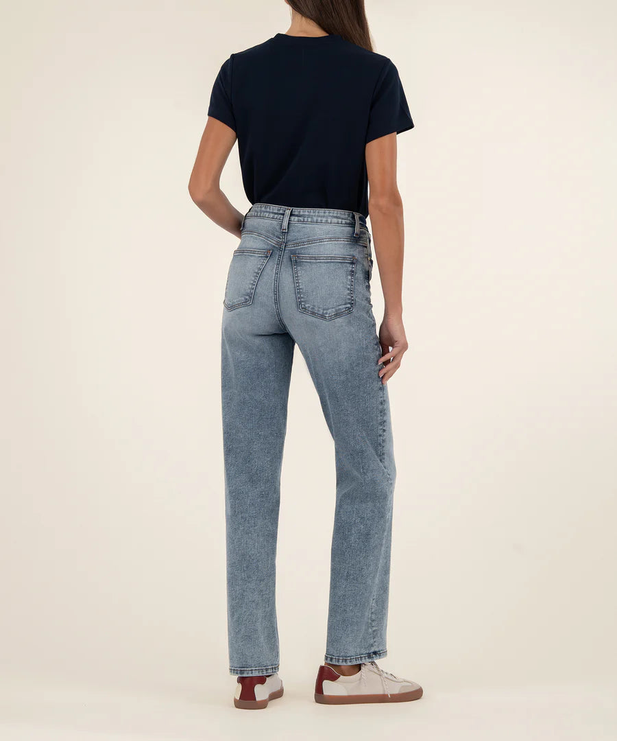 KUT from the Kloth Sienna High Rise Straight Leg