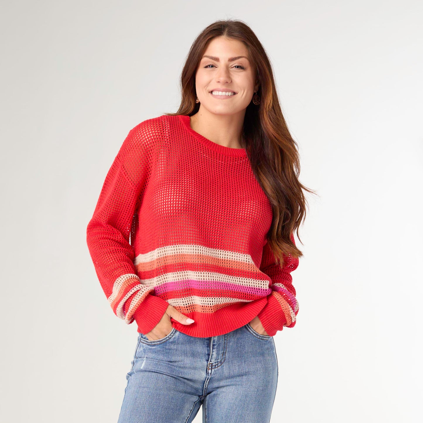 Silene Open-Stitch Sweater