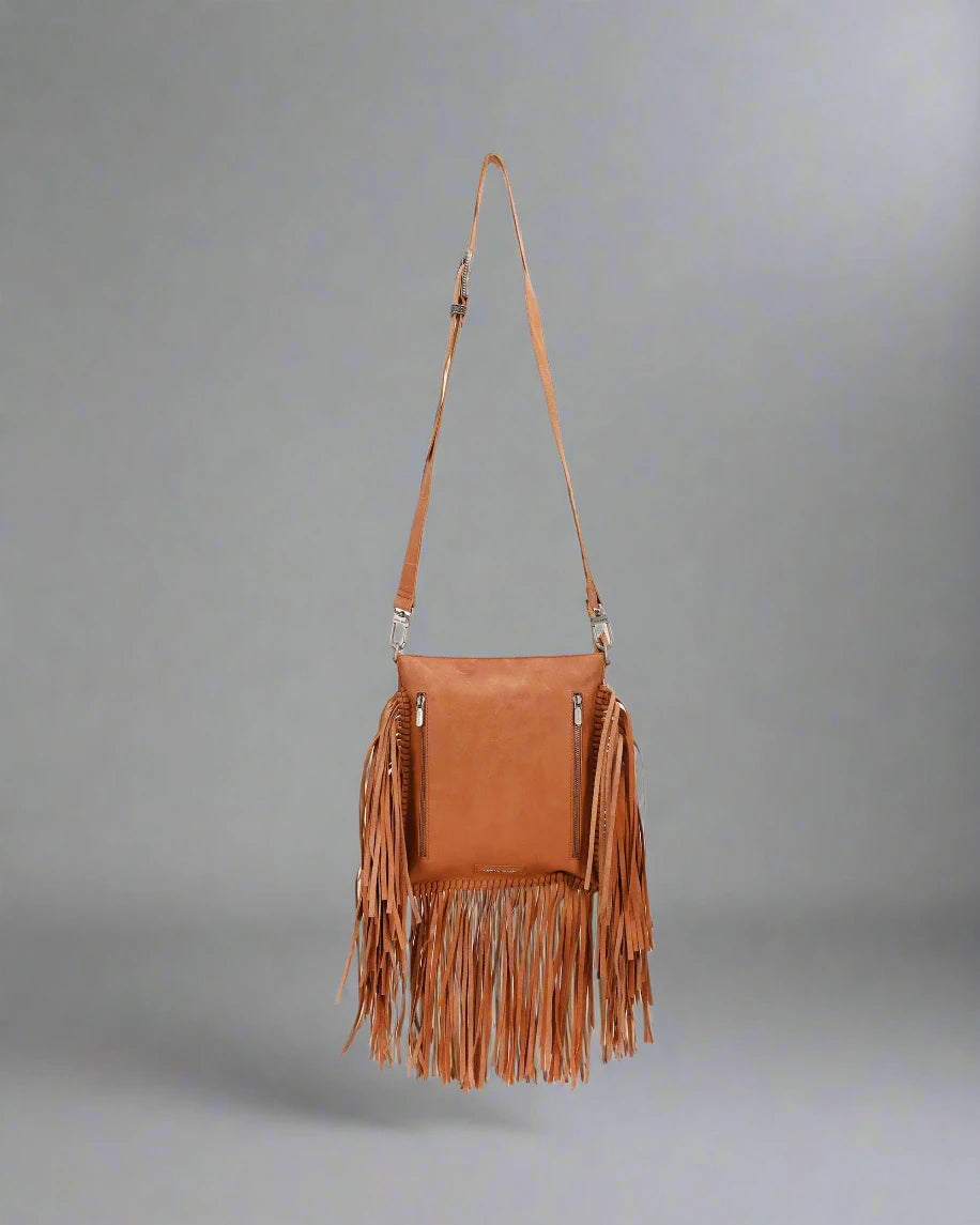 Loyal West Luxury Handbags: Tucson Cowhide Tassel Bag