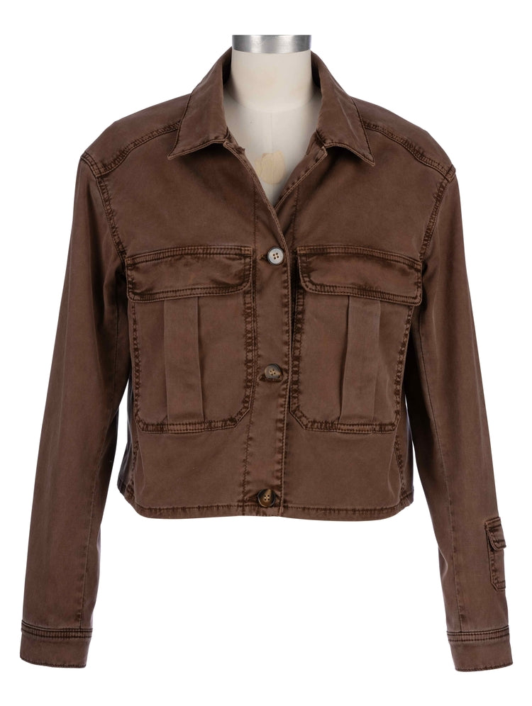 KUT from the Kloth - Hendrix Pleated Pocket Jacket