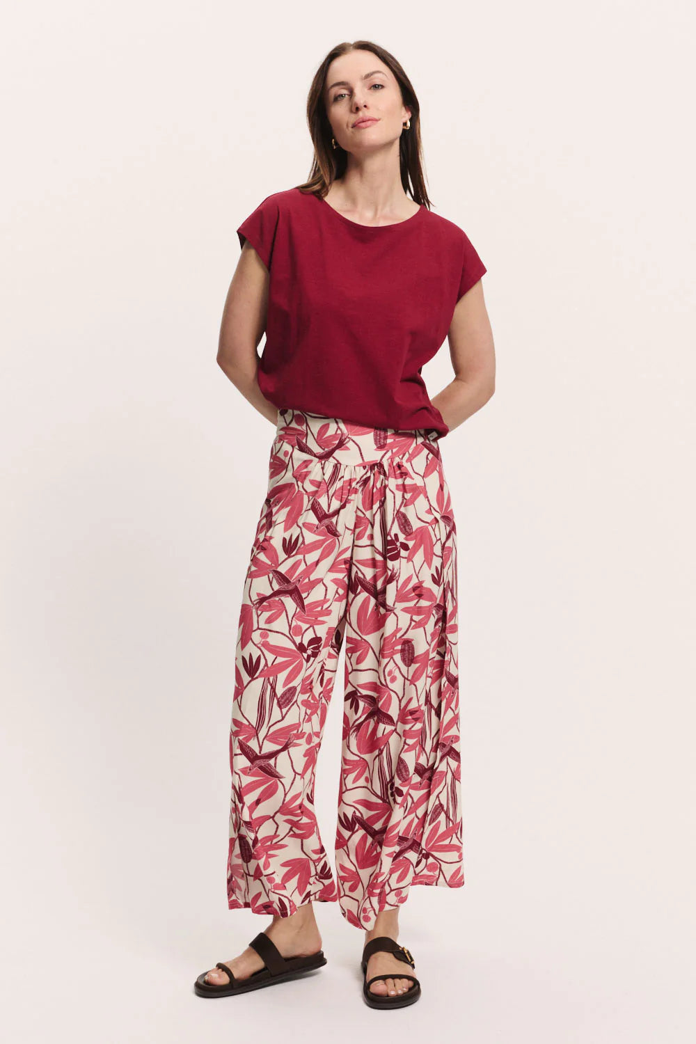 Vicky Viscose Trousers