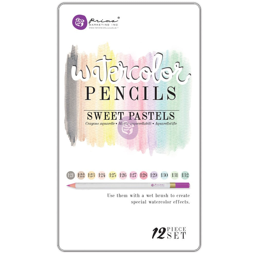 Art Philosophy Watercolor Pencils: Sweet Pastels