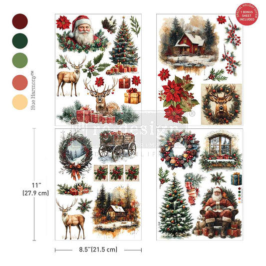 reDesign with Prima Middy Transfers® - Yuletide Nostalgia