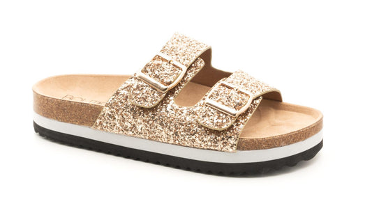 Corky's Footwear Beach Babe - Gold Glitter