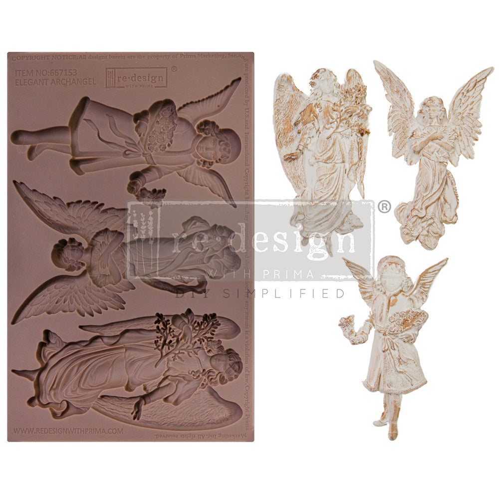 reDesign with Prima Decor Mould - Elegant Archangel