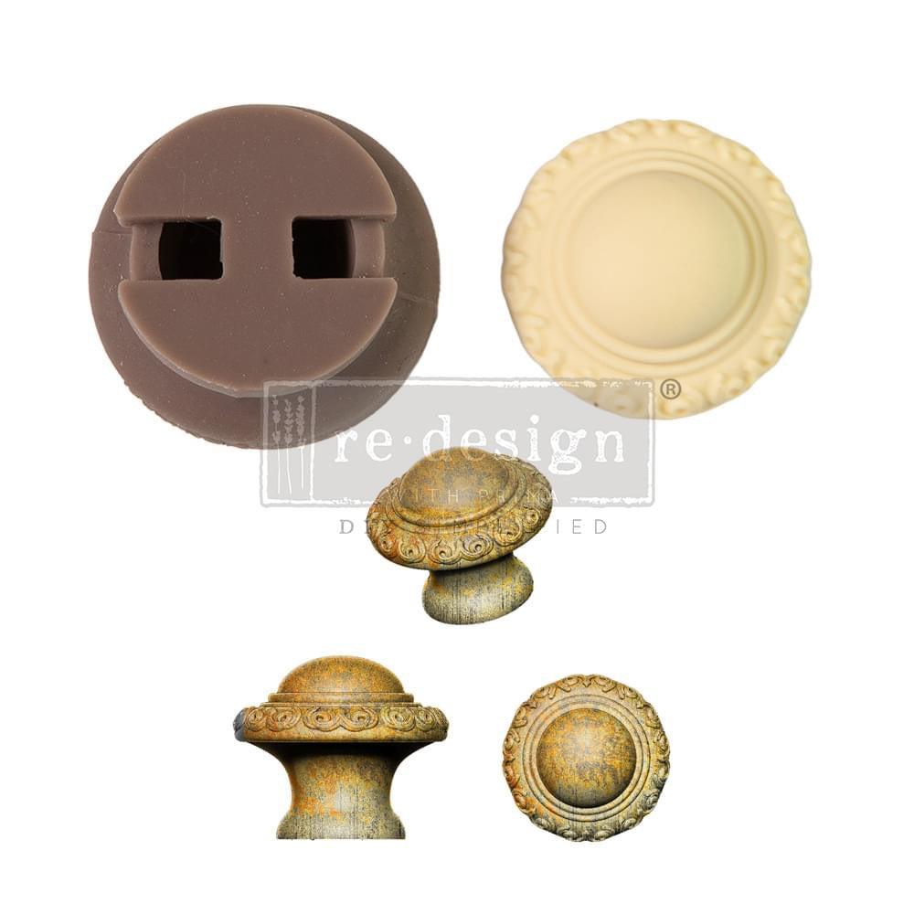 reDesign with Prima Knob Mould - Luxe Ornate