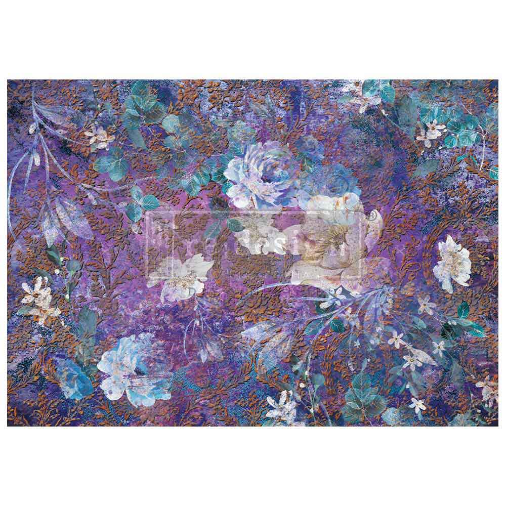 reDesign with Prima Decor A1 Decoupage Fiber Paper - Magical Floral