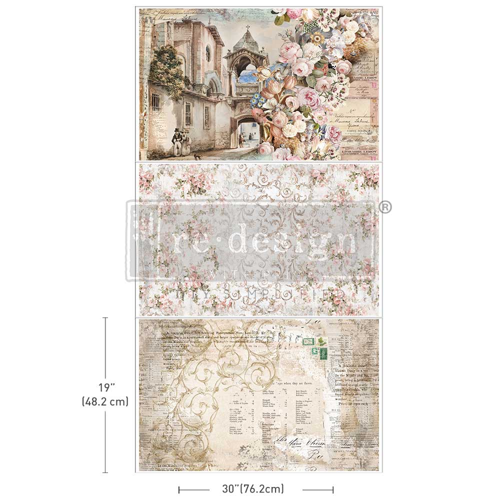 reDesign with Prima Decor Tissue Paper Pack - Old World Charm